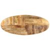 vidaXL Esstisch 240x100x75 cm Raues Mangoholz