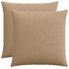 vidaXL Kissenbezug 2 pcs HEERLEN Braun 70 x 70 cm Cord