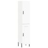 vidaXL Highboard Wei&szlig; 34,5x34x180 cm Holzwerkstoff