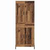 vidaXL Highboard 2 pcs Altholz Holzwerkstoff