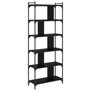 vidaXL B&uuml;cherregal 5 Ebenen 76 x 32 x 192 cm Holzwerkstoff