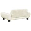 vidaXL Hundebett Creme 70x45x33 cm Samt