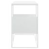 vidaXL Beistelltisch Weiß 55x36x59,5 cm Holzwerkstoff