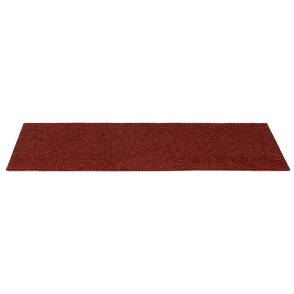 vidaXL Stufenmatten Selbstklebend 15 Stk. 60x25 cm Bordeauxrot Rechteckig
