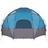 vidaXL Campingzelt mit Dach Blau 475 x 475 x 235 cm Polyester