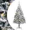 vidaXL K&uuml;nstlicher Weihnachtsbaum Wei&szlig; 210 cm