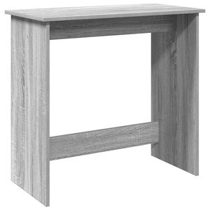 vidaXL Schreibtisch Grau Sonoma 80x40x75 cm Holzwerkstoff