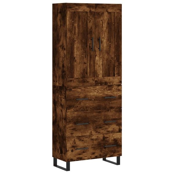 vidaXL Highboard R&auml;uchereiche 69,5x34x180 cm Holzwerkstoff