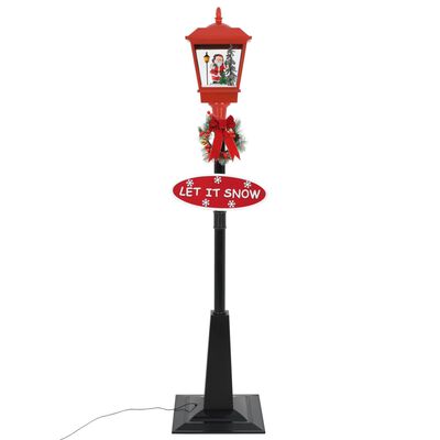 vidaXL Weihnachts-Straßenlampe mit Weihnachtsmann 180 cm LED