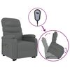 vidaXL Massagesessel mit Aufstehhilfe Anthrazit Kunstleder
