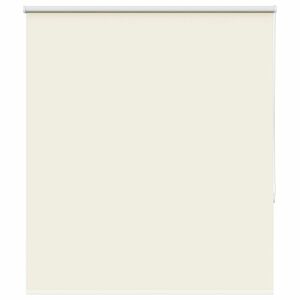 vidaXL Verdunkelungsrollo Cremewei&szlig; 125x150cm Stoffbreite 121,6cm