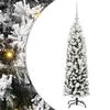 vidaXL K&uuml;nstlicher Weihnachtsbaum mit 150 LEDs mit St&auml;nder Gr&uuml;n 120 cm