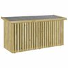vidaXL Gartenlagerbox Impr&auml;gniertes Kiefernholz 119 x 44 x 58,5 cm