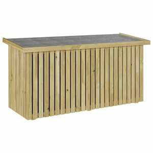 vidaXL Gartenlagerbox Impr&auml;gniertes Kiefernholz 119 x 44 x 58,5 cm