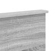 vidaXL Kopfteil Graues Sonoma 200 cm Holzwerkstoff