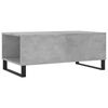 vidaXL Couchtisch Betongrau 90x50x36,5 cm Holzwerkstoff