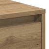 vidaXL Nachttisch 2 pcs Artisan-Eiche 45 x 34 x 44 cm Holzwerkstoff