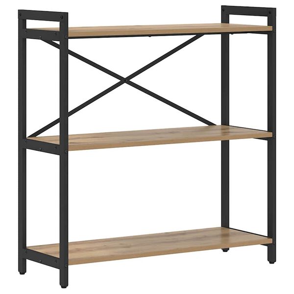 vidaXL B&uuml;cherregal Artisan-Eiche 80 x 30 x 85 cm Holzwerkstoff