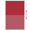vidaXL Verdunkelungsrollo Rot 155x230cm Stoffbreite 151,6cm Polyester
