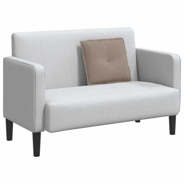 vidaXL Rückenkissen Taupe 50 x 45 cm Mikrofaserstoff