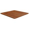 vidaXL Tischplatte Quadratisch Dunkelbraun 60x60x1,5cm Eiche Behandelt
