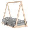 vidaXL Kinderbett 70x140 cm Massivholz Kiefer