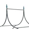 vidaXL Rosenbogen mit Deko-Spitzen Dunkelgr&uuml;n