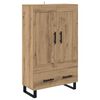 vidaXL Highboard Artisan-Eiche 69,5 x 31 x 115 cm Holzwerkstoff