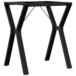vidaXL Esstisch-Gestell in Y-Form 60x50x73 cm Stahl