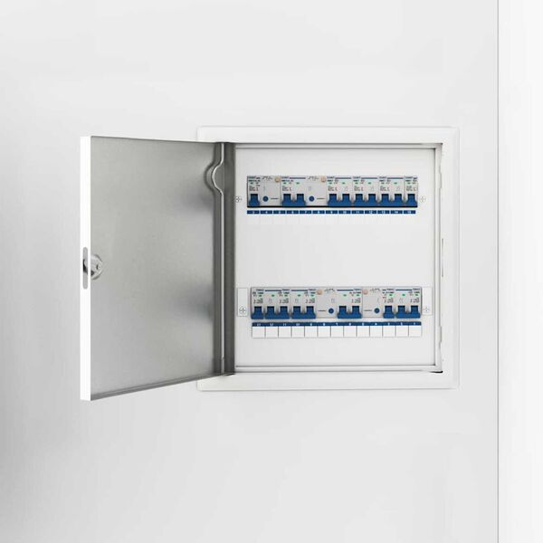 vidaXL Zugangsklappe Wei&szlig; 63 x 33 x 3 cm Stahl