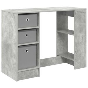 vidaXL Schreibtisch Beton Grau 100 x 40 x 75 cm Holzwerkstoff