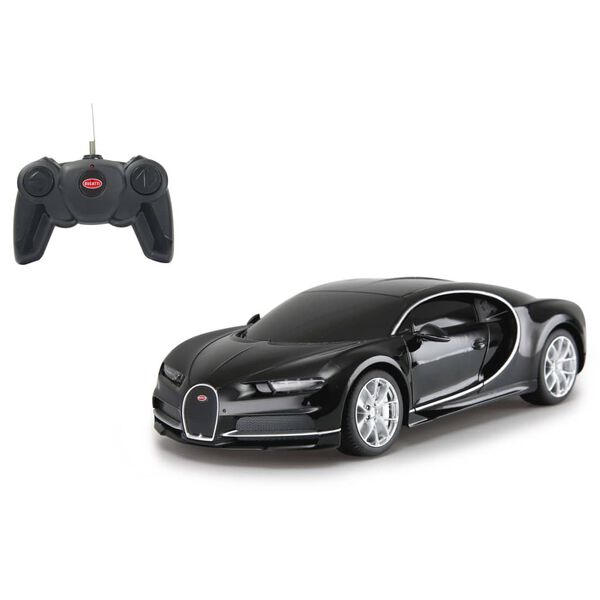 JAMARA Ferngesteuerter Sportwagen Bugatti Chiron 1:24 Schwarz