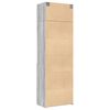 vidaXL Hochschrank Grau Sonoma 70x42,5x225 cm Holzwerkstoff