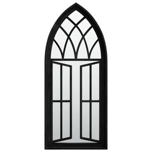 vidaXL Spiegel Schwarz 70x30 cm Eisen f&uuml;r Innenbereich