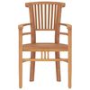 vidaXL 7-tlg. Garten-Essgruppe Massivholz Teak