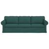 vidaXL Sofa Dunkelgr&uuml;n Gesamtabmessungen: 245 x 82 x 80 cm (B x T x H)
