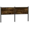 vidaXL Kopfteil R&auml;uchereiche 160 cm Holzwerkstoff und Stahl