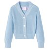 vidaXL Kinder-Strickjacke Blau 104