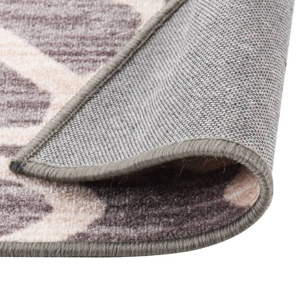 vidaXL Teppichl&auml;ufer Braun 80x350 cm