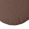 vidaXL Sitzkissen 2 pcs Braun &Oslash;60 x 21 cm Stoff