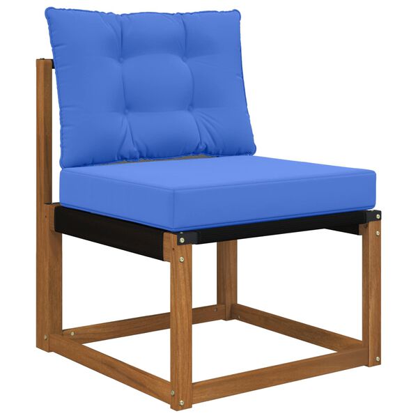 vidaXL Sofakissen f&uuml;r drau&szlig;en 2 pcs T&uuml;rkis Polyester