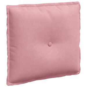 vidaXL R&uuml;cken Kissen Rosa 50 x 45 cm Cordstoff