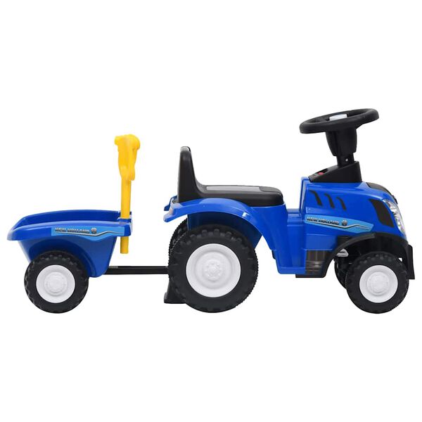 vidaXL Kindertraktor New Holland Blau
