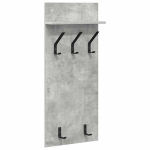 vidaXL Wandmontierter nachttisch Wandhalterung Beton Grau