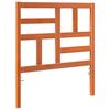 vidaXL Bettkopfteil Wachsbraun 80,5 x 4 x 104 cm Massives Kiefernholz