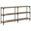 vidaXL Konsolentisch Artisan-Eiche 150 x 29 x 75 cm