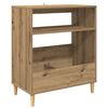 vidaXL Plattenspieler Stand Artisan-Eiche 71 x 39,5 x 83 cm