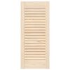vidaXL Schrankt&uuml;ren Lamellen-Design 2 Stk. 69x29,5cm Massivholz Kiefer