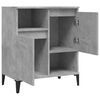 vidaXL Sideboard Betongrau 60x35x70 cm Holzwerkstoff