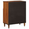 vidaXL Sideboard mit T&uuml;r Walnuss 60 x 33,5 x 75 cm Massivholz Mango